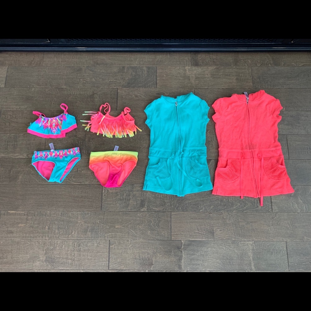Justice Girls Swimsuit Lot